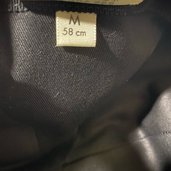 ORIGINAL GG CANVAS BASEBALL HAT WITH WEB BRAND NEW - Picture 6 of 7